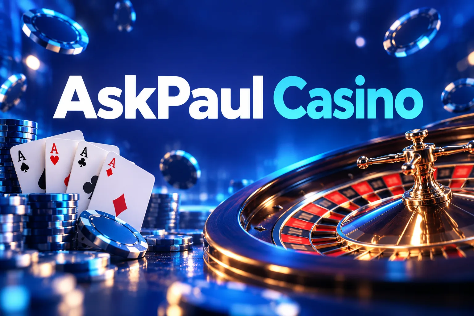 Banner do AskPaul Casino com o bónus de 100% até 250€ e 100 rodadas grátis para Portugal